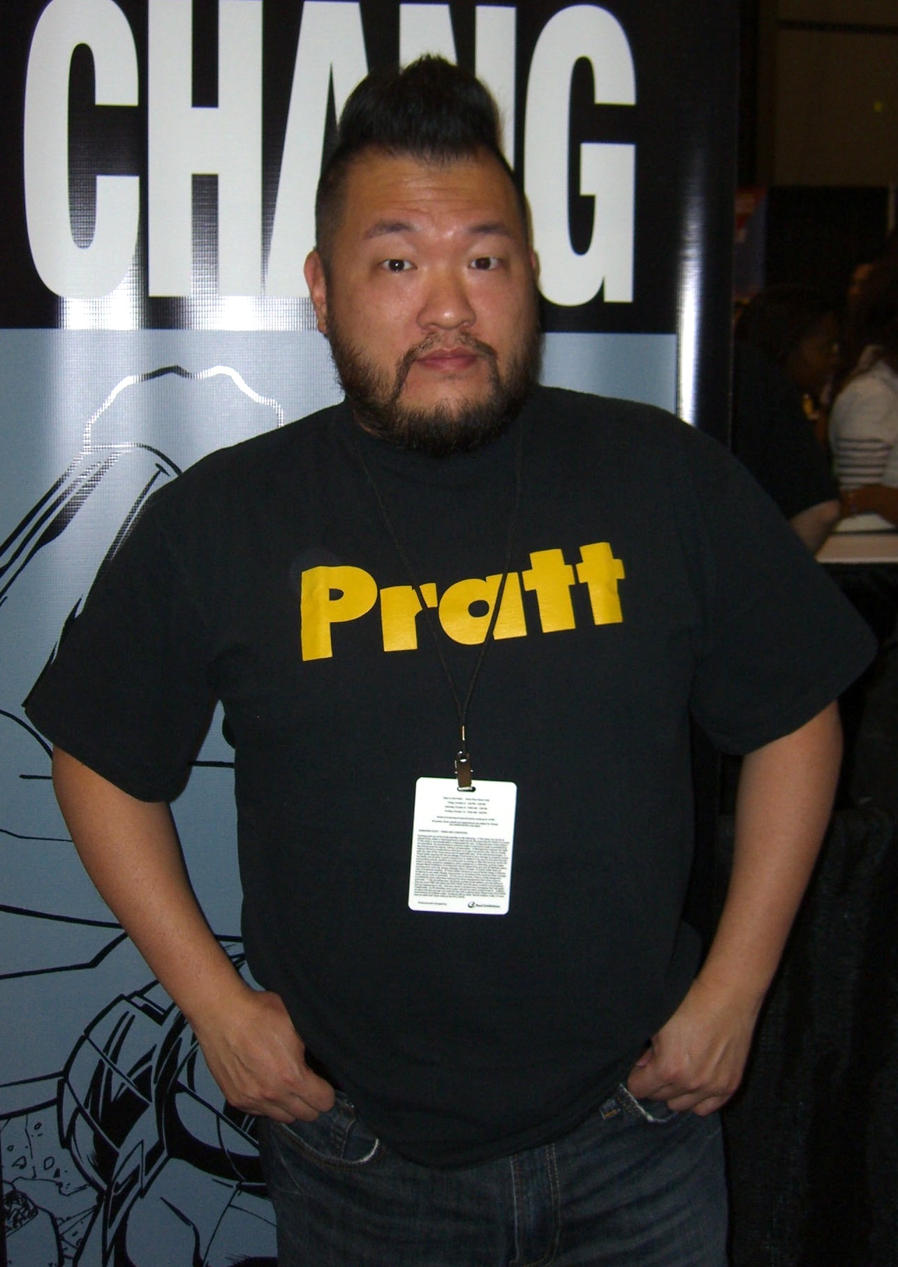 Chang at the [[New York Comic Con]]<br>October 9, 2010.