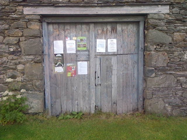 File:Barn Door-Village Notice Board, Applethwaite - geograph.org.uk - 4163046.jpg