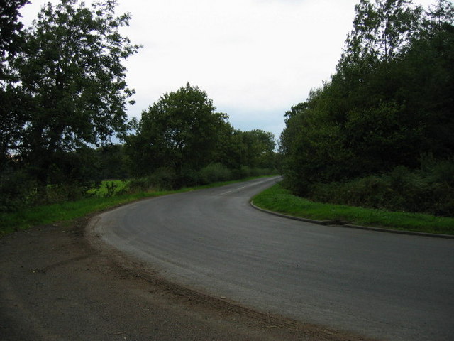 File:Bend in road - geograph.org.uk - 244357.jpg