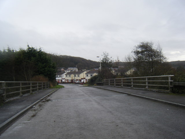 File:Bridge over South Cornelly by-pass. - geograph.org.uk - 1650501.jpg