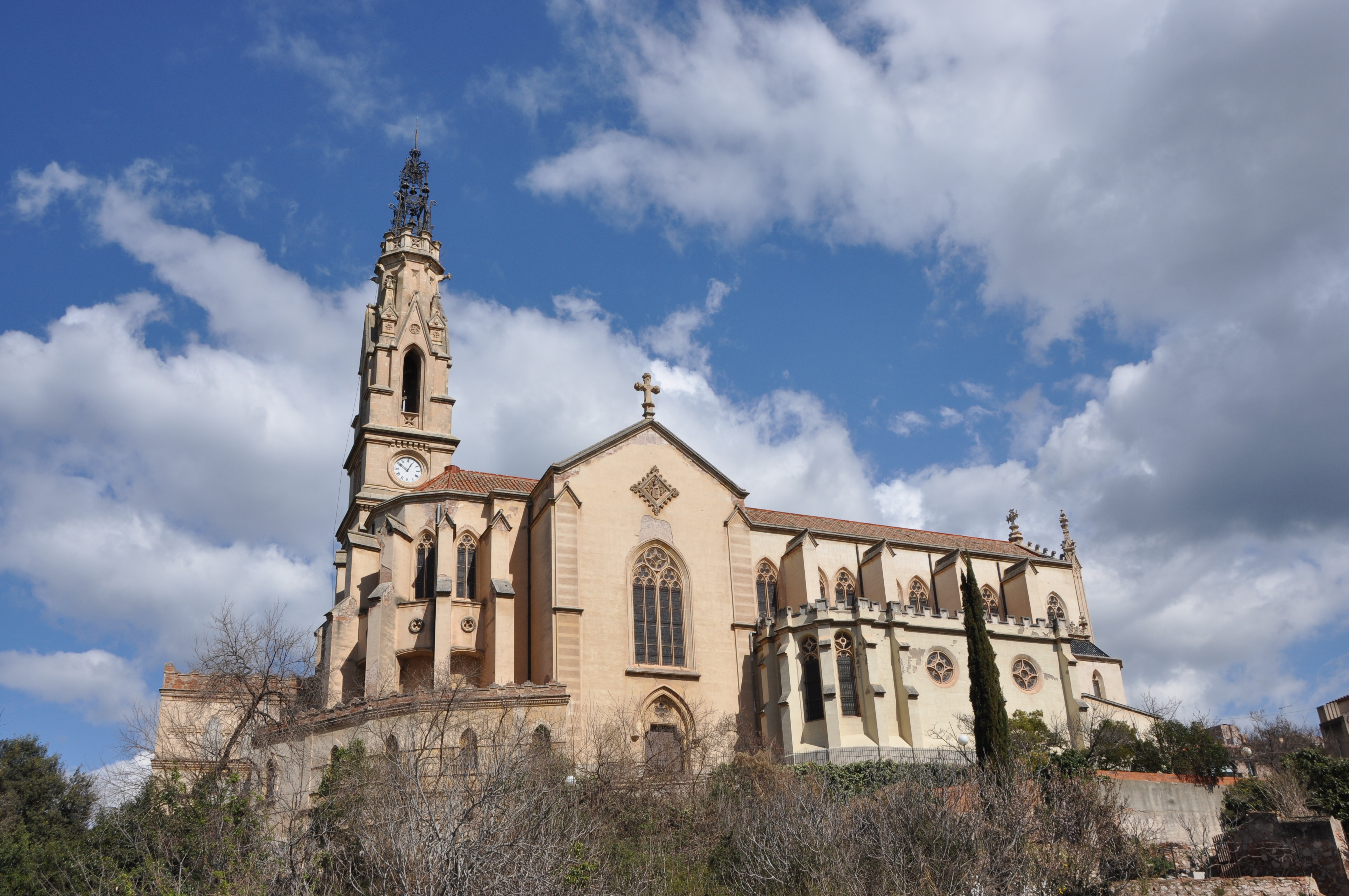 Parish churches. Martorell Испания. Castellar.