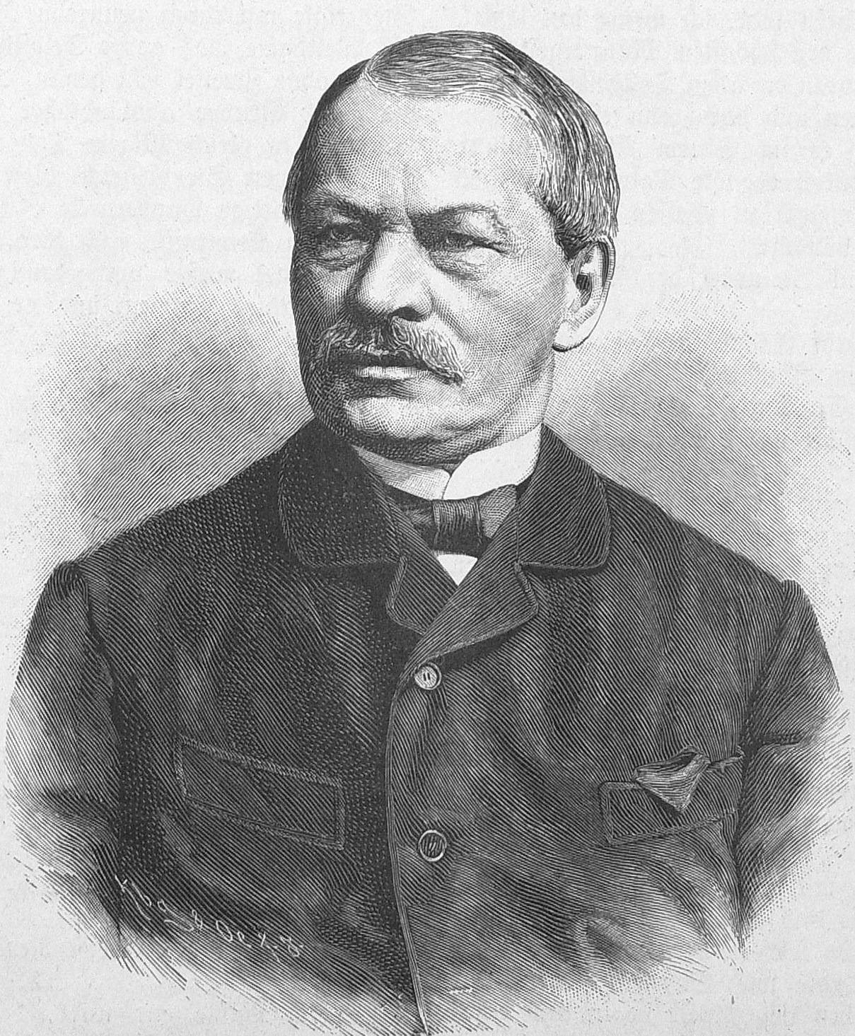 Gustav Freytag, from [[Die Gartenlaube]] (1886)