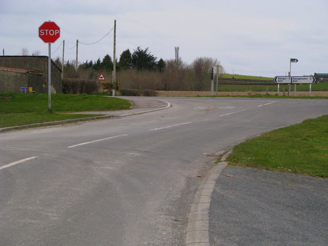 File:Hawe Road, near Bangor - geograph.org.uk - 735247.jpg