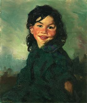 File:Henri - laughing-gypsy-girl-1915.jpg