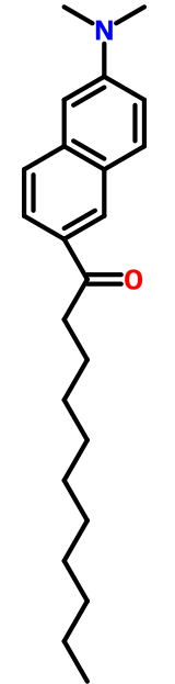 Laurdan chain structure