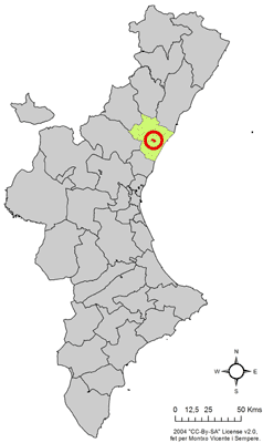 Localització de la Vilavella respecte del País Valencià.png