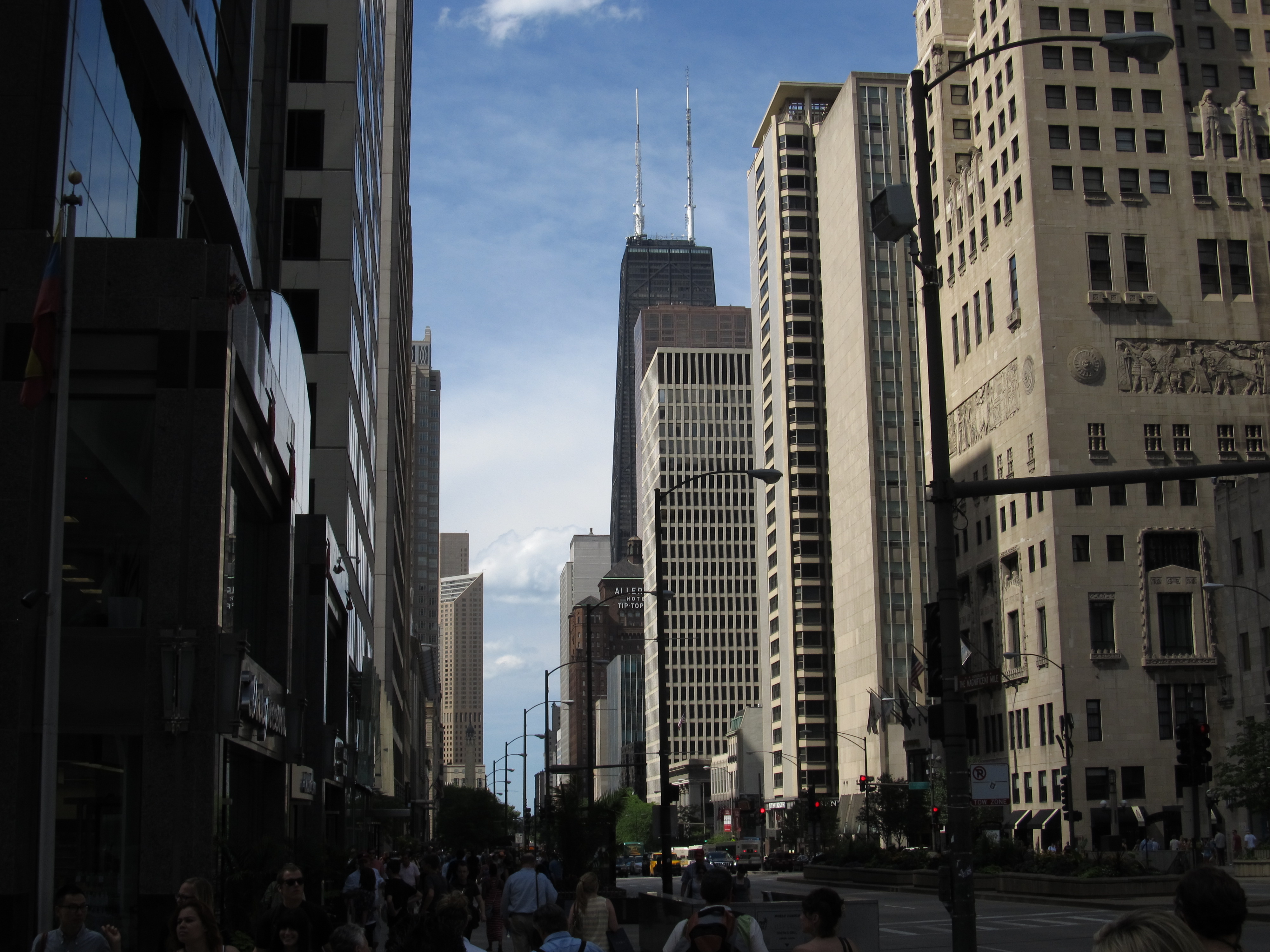 What is Chicago's Magnificent Mile?