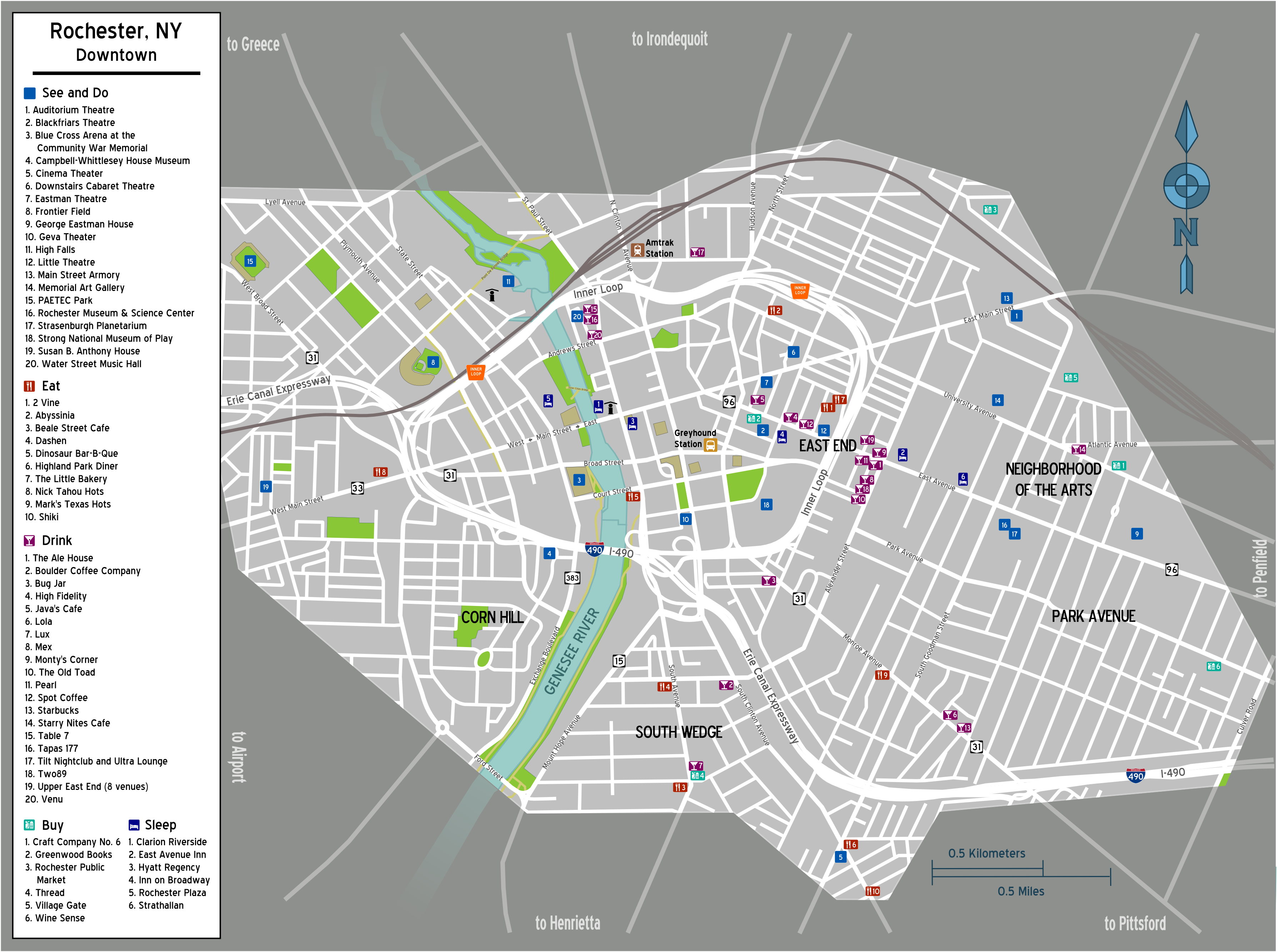 Rochester Ny Street Map File:map - Rochester Ny Downtown.png - Wikimedia Commons