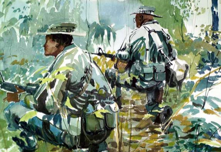 File:On A Long Range Patrol by James R Drake CATVIII 1969.jpg