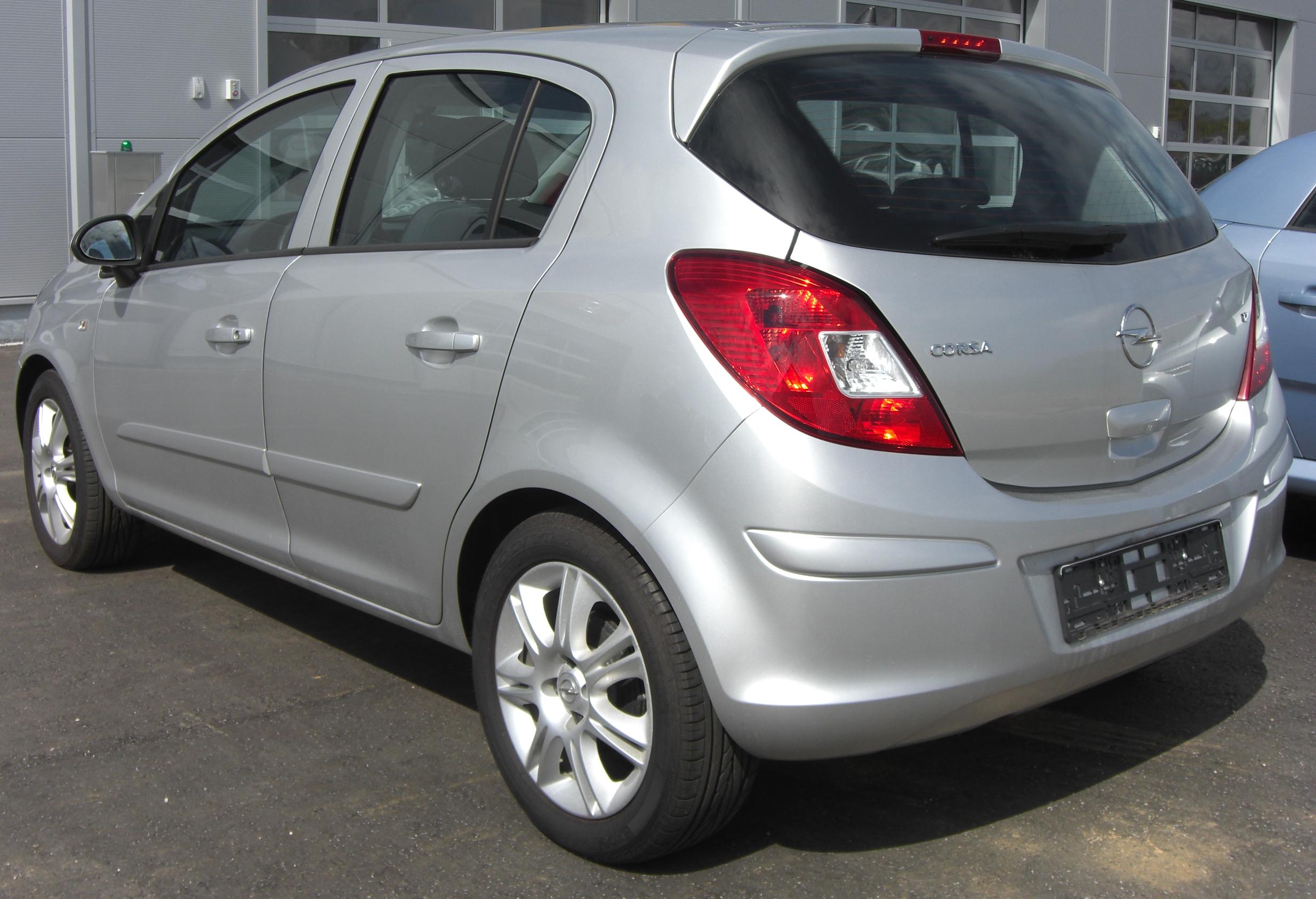 File:2007 Opel Corsa D 01.jpg - Wikimedia Commons