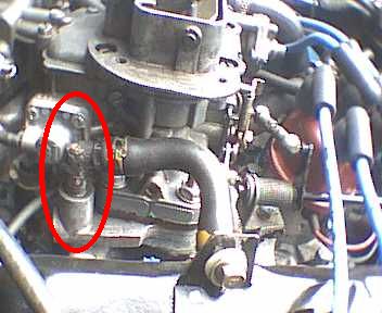 1998 Ford escort pcv valve location