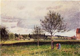 File:Pissarro - eragny-landscape-le-pre-1897.jpg