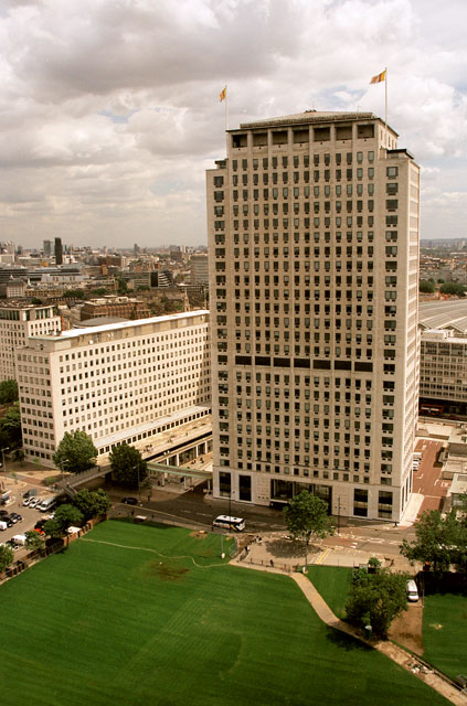 Shell Centre as seen from the [[London Eye