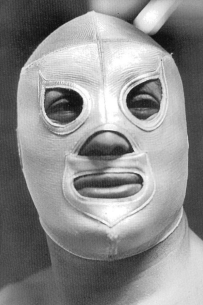 Máscara Luta Livre Mexicana - El Santo - Lucha Libre