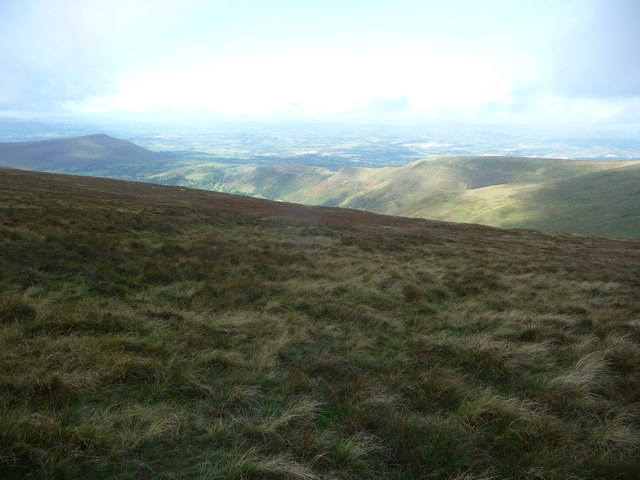 View north-west from Waun Fach - geograph.org.uk - 2605245