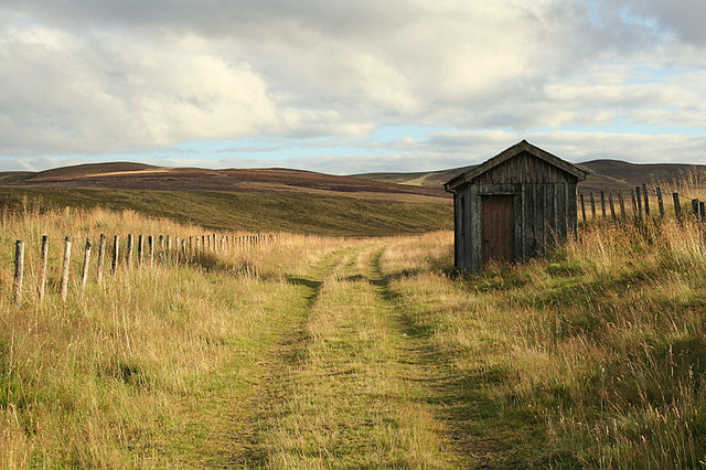 A railway shed of yesterday south of Auchlochan - geograph.org.uk - 545404