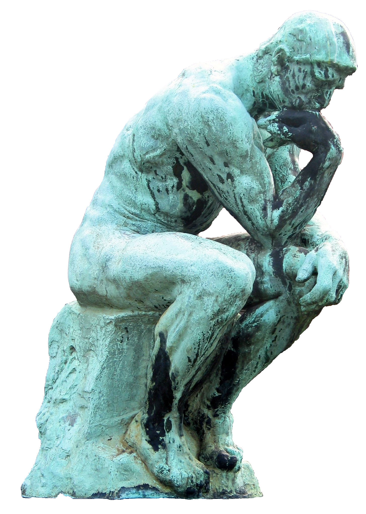 3. El pensador, de Rodin