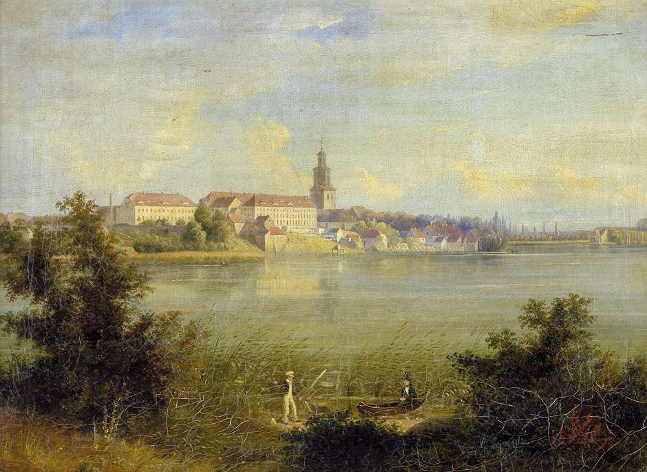 Carl Daniel Freydanck Ansicht von Strausberg c1839.jpg