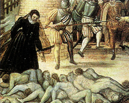 St. Bartholomew's Day massacre in 1572