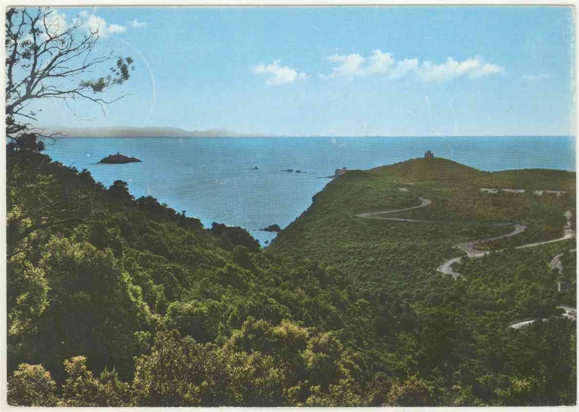 Old postcard, Punta Ala, Castiglione della Pescaia