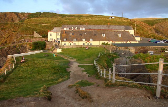 Hartland Quay Hotel - geograph.org.uk - 1519984