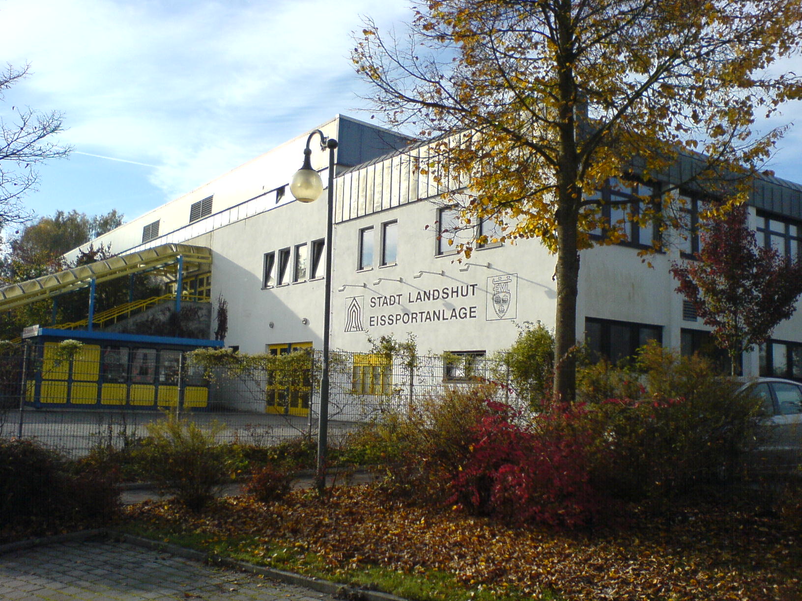 Ice hockey arena Landshut, Bavaria, Germany