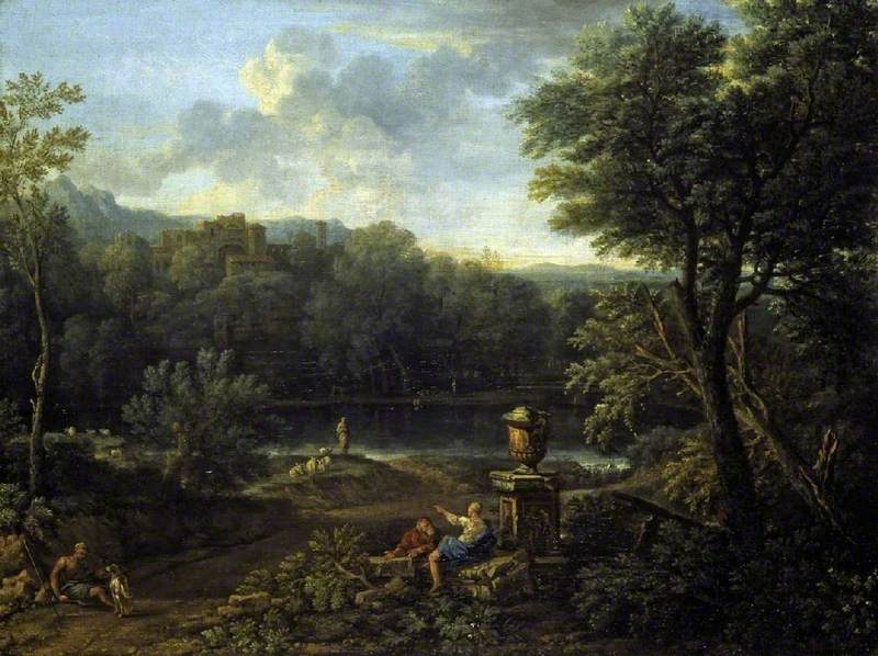 File:John Wootton (c.1682-1764) - Classical Landscape - 5 - Fitzwilliam Museum.jpg