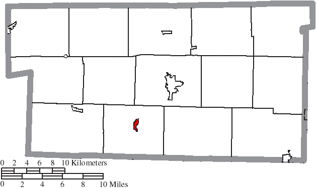 File:Map of Holmes County Ohio Highlighting Killbuck Village.png