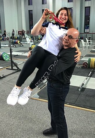 Nicole Rubanovich - Weightlifting european chmpionship 2019 Batumi 1