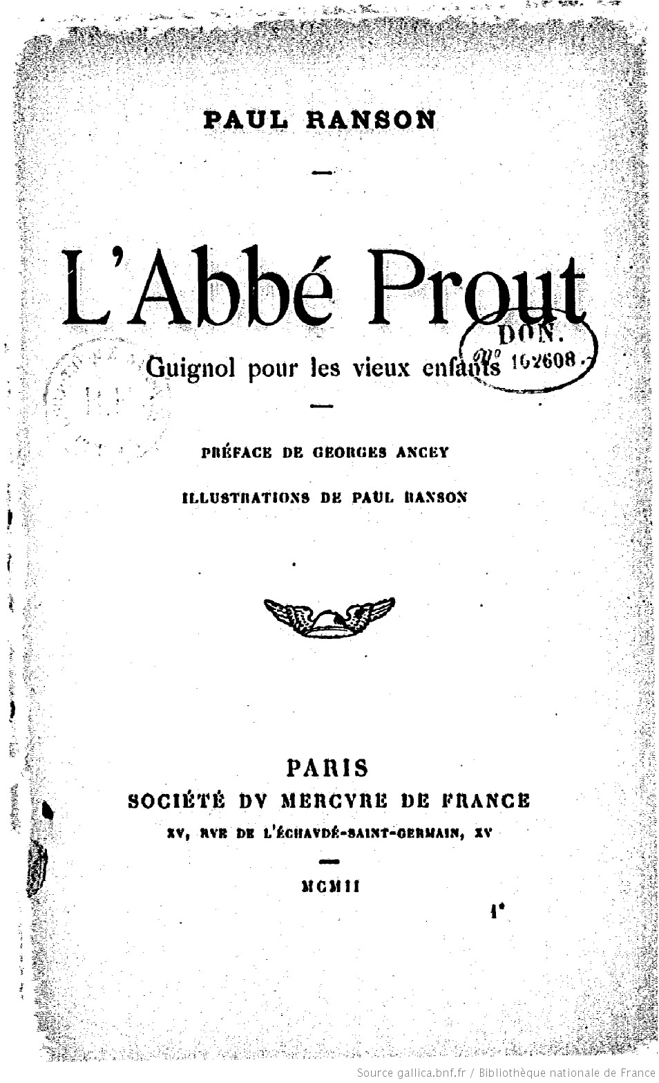 L'Abbé Prout — Wikipédia