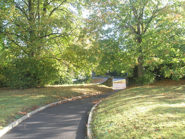 Path from St John the Baptist, Greatham to Church Lane - geograph.org.uk - 1530960
