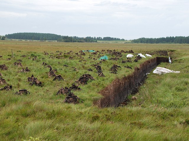 File:Peat cutting - geograph.org.uk - 1385530.jpg