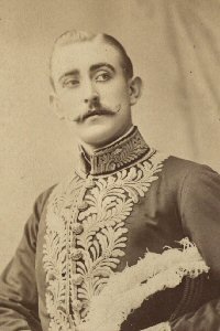 R. Scott Fishe as Mr Goldbury in Utopia Limited in 1893