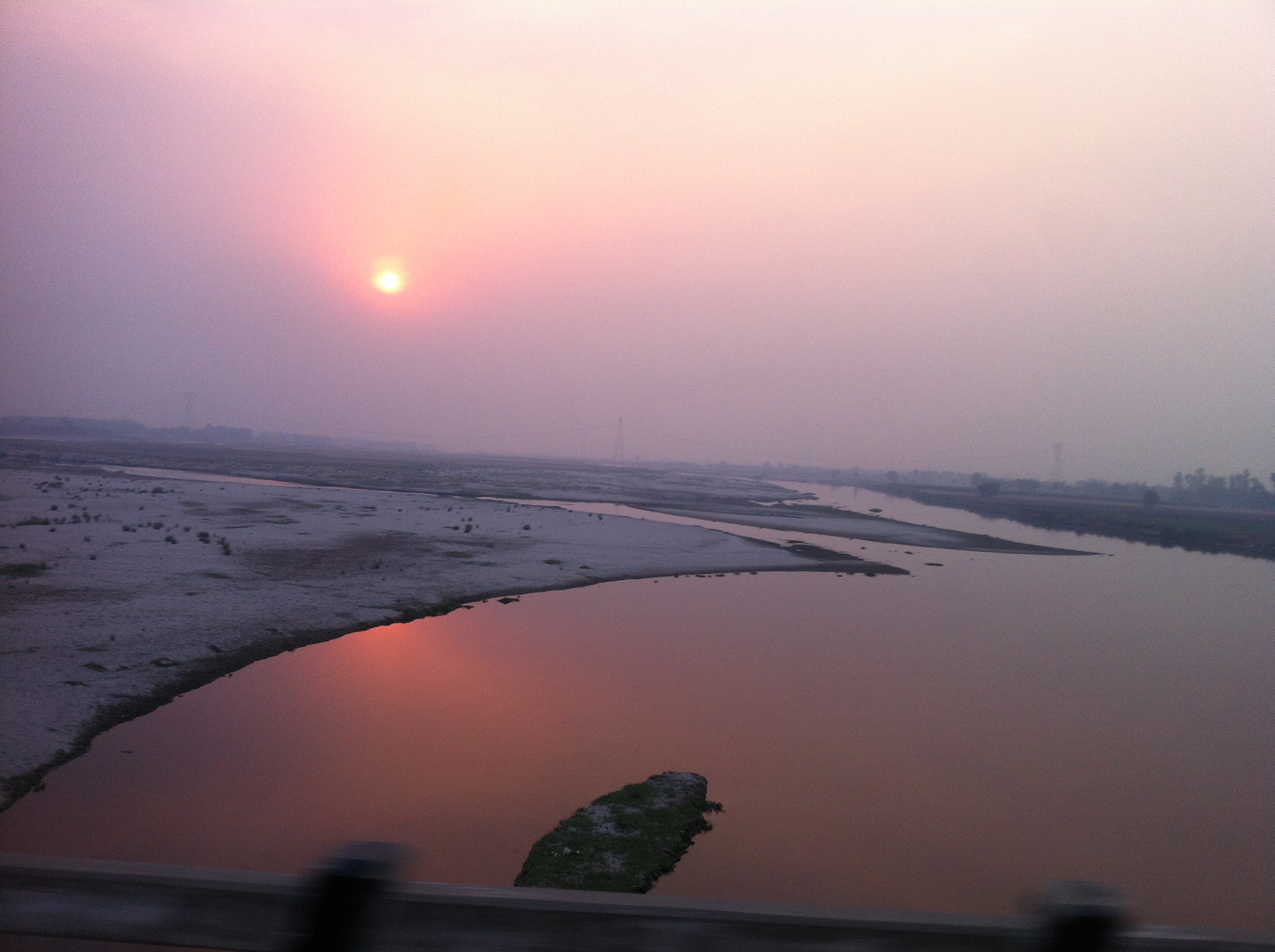 Satluj River near Shahkot, Punjab, Jallah jeem