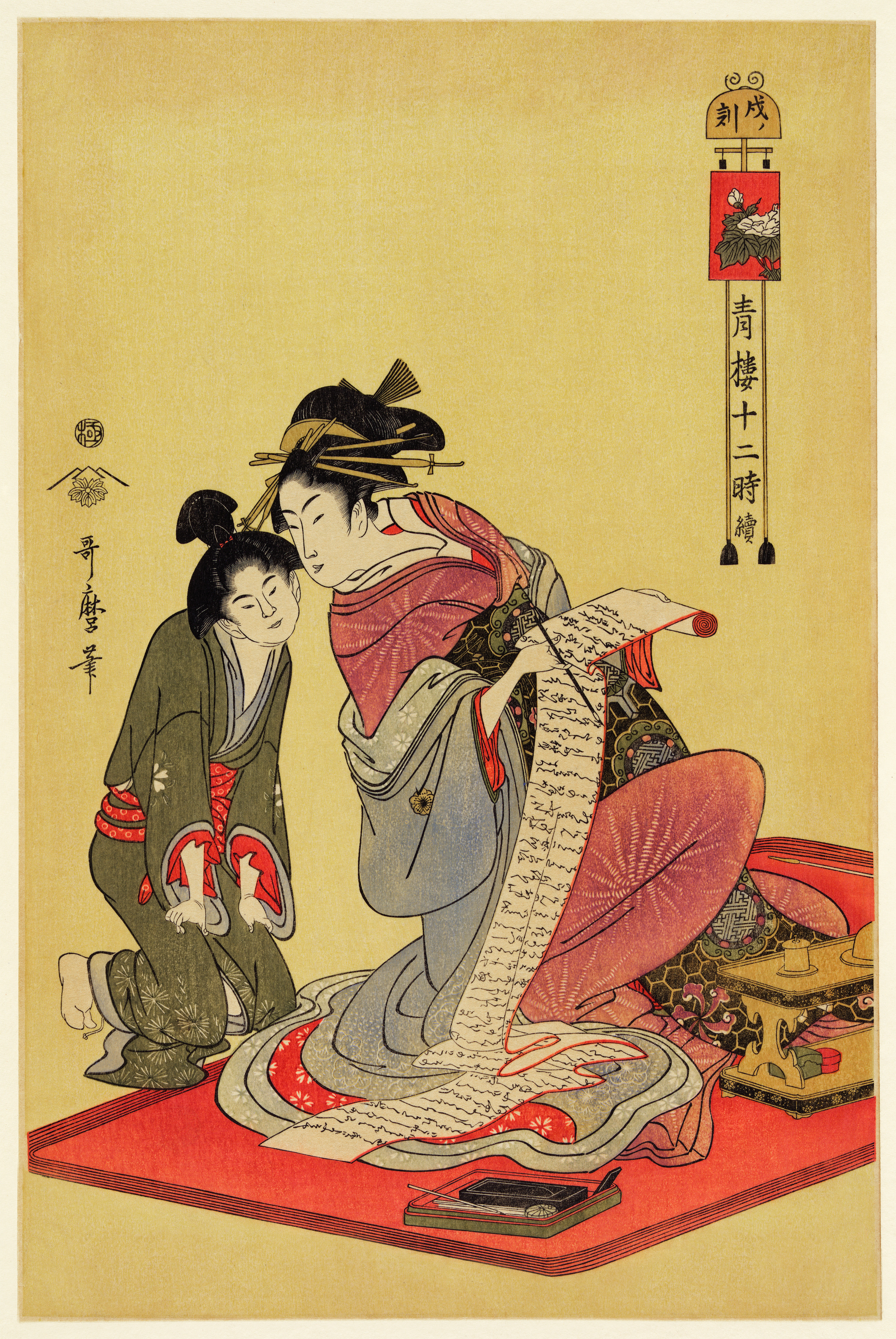 https://upload.wikimedia.org/wikipedia/commons/8/81/Ukiyo-e_illustration_by_Utamaro_Kitagawa%2C_digitally_enhanced_by_rawpixel-com_13.jpg
