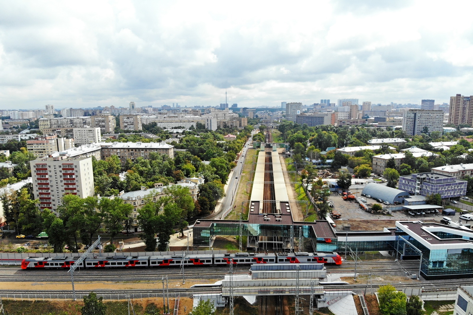 Moscow central circle. Стрешнево МЦК. МАИ Стрешнево.