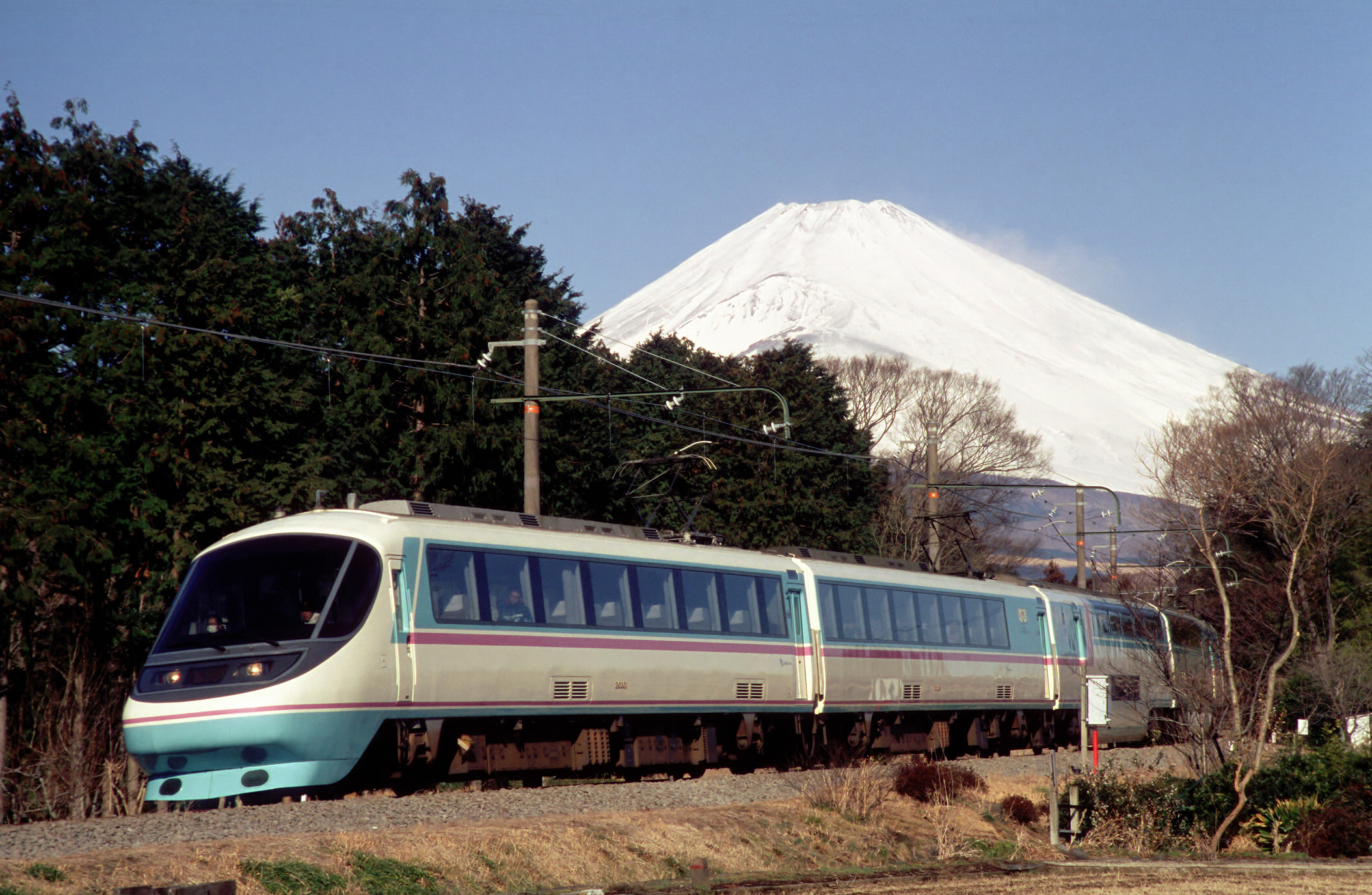 Японские поезда старые