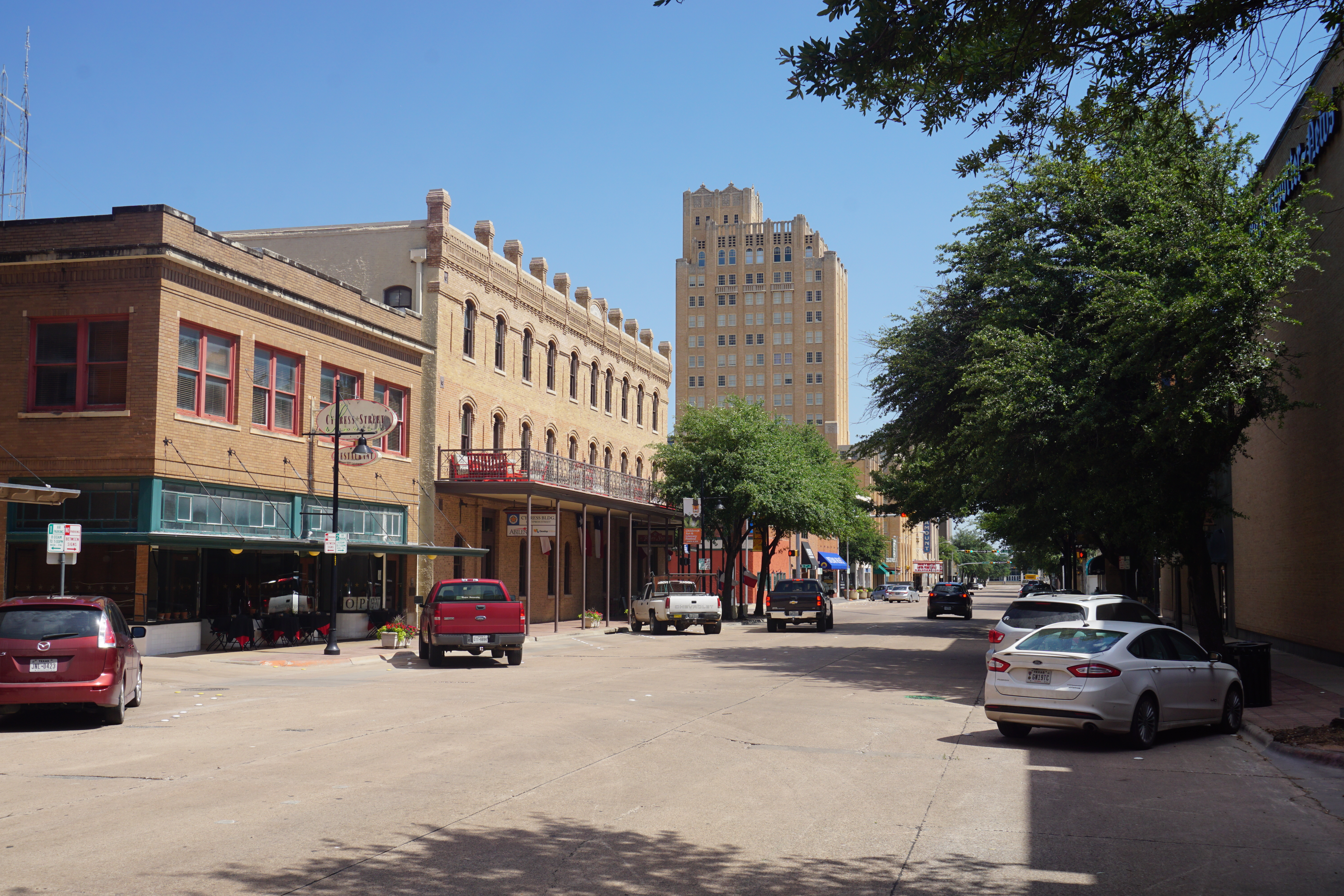 Buildings in Abilene, Texas.