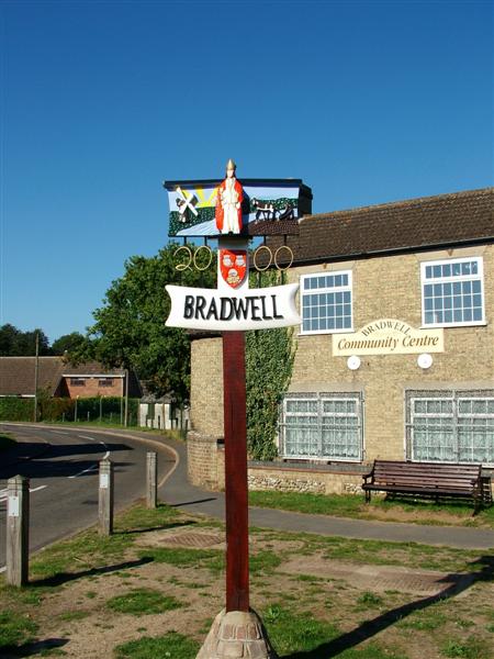 File:Bradwell Village Sign - geograph.org.uk - 245239.jpg