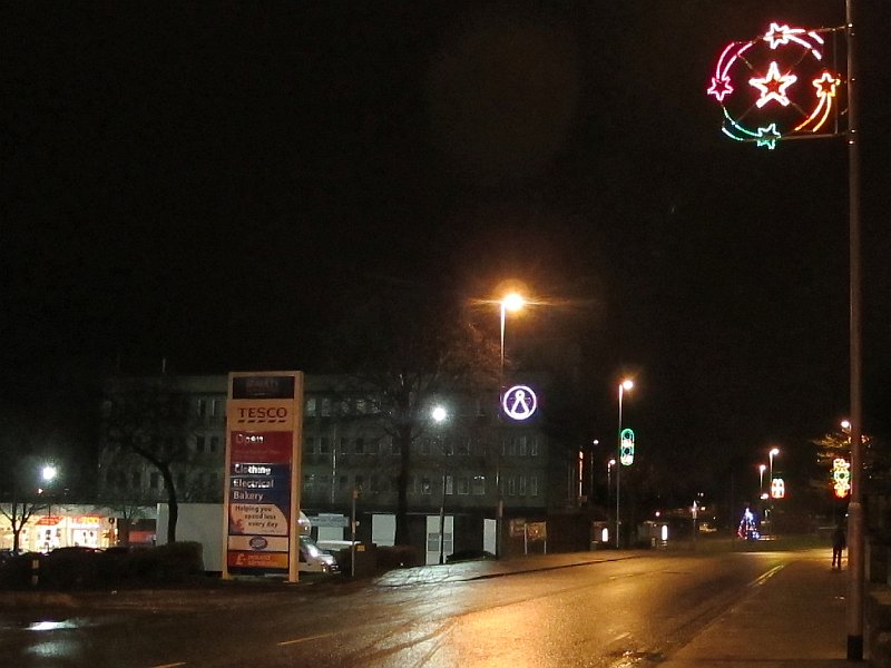 File:Bramley gets its illuminations - geograph.org.uk - 4751532.jpg