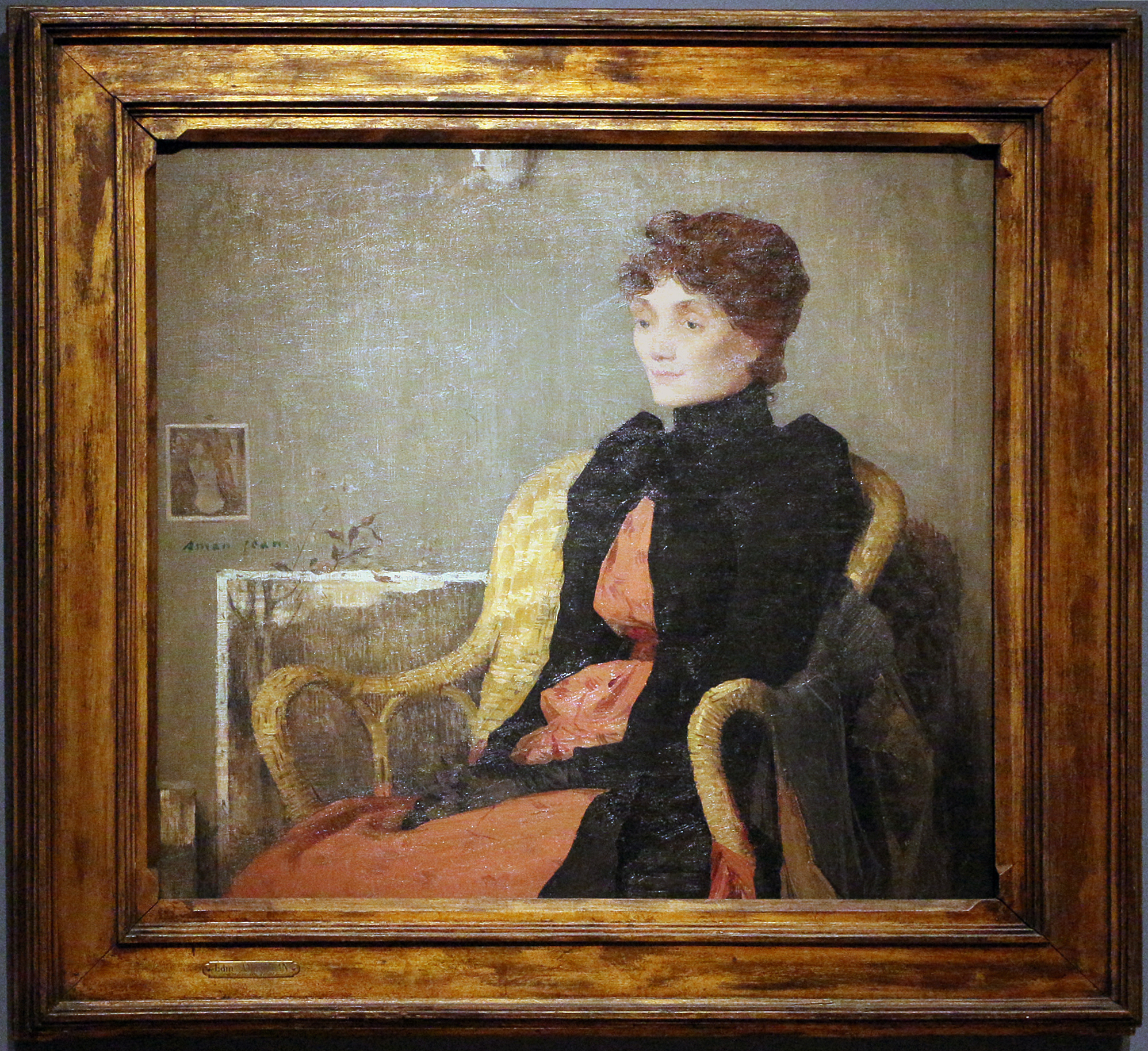 File:Edmond-françois aman-jean, ritratto di donna, 1891.jpg