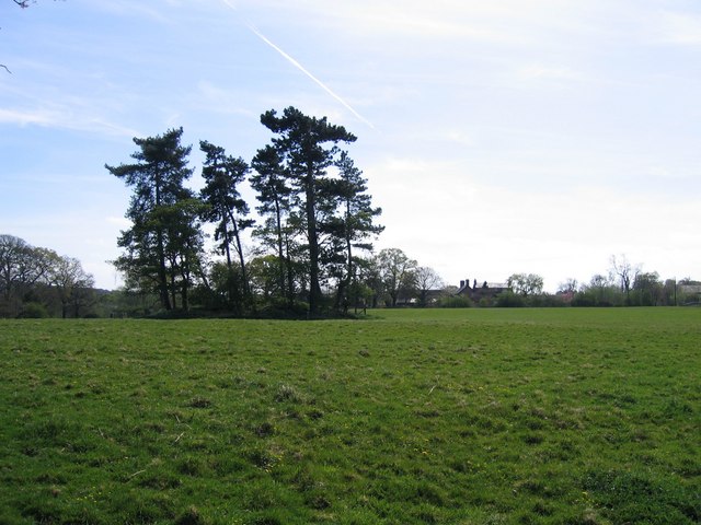 File:Farmland and Mound at Coddington - geograph.org.uk - 414509.jpg