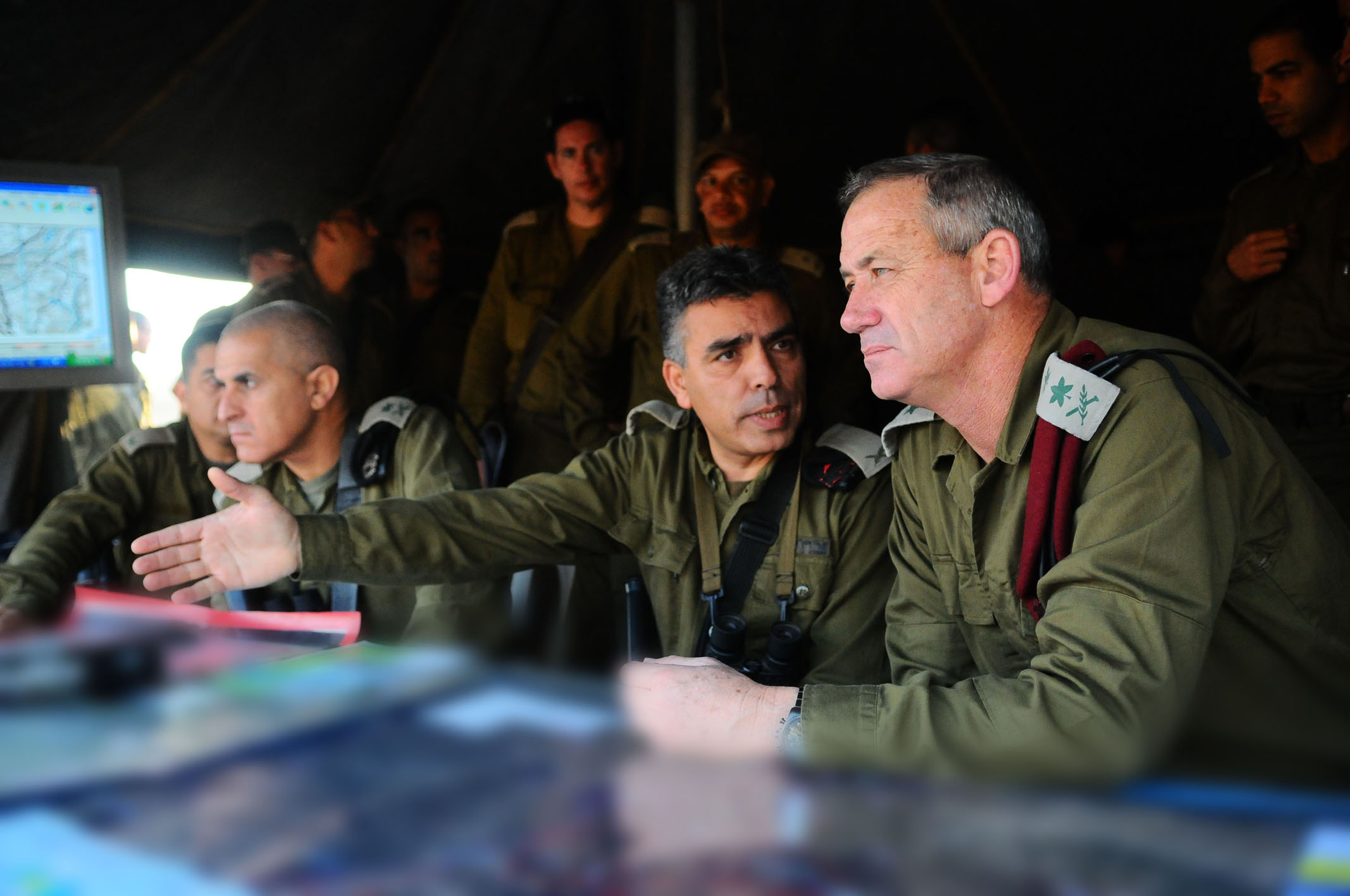 Flickr - Israel Defense Forces - Chief of Staff on Kfir Brigade Exercise (1).jpg