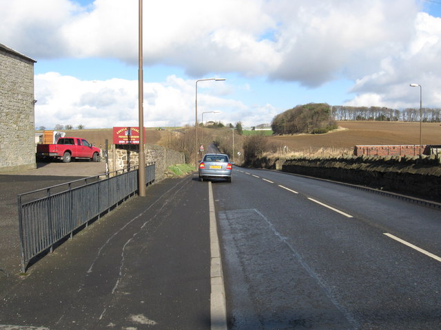 File:Heading out of Wilkieston - geograph.org.uk - 1184155.jpg