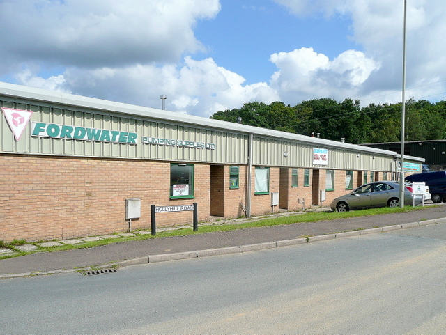 File:Industrial units on Hollyhill Road - geograph.org.uk - 1441702.jpg