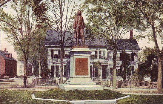 Statue, Amesbury, MA.jpg - File:Josiah Wikipedia Bartlett\'s