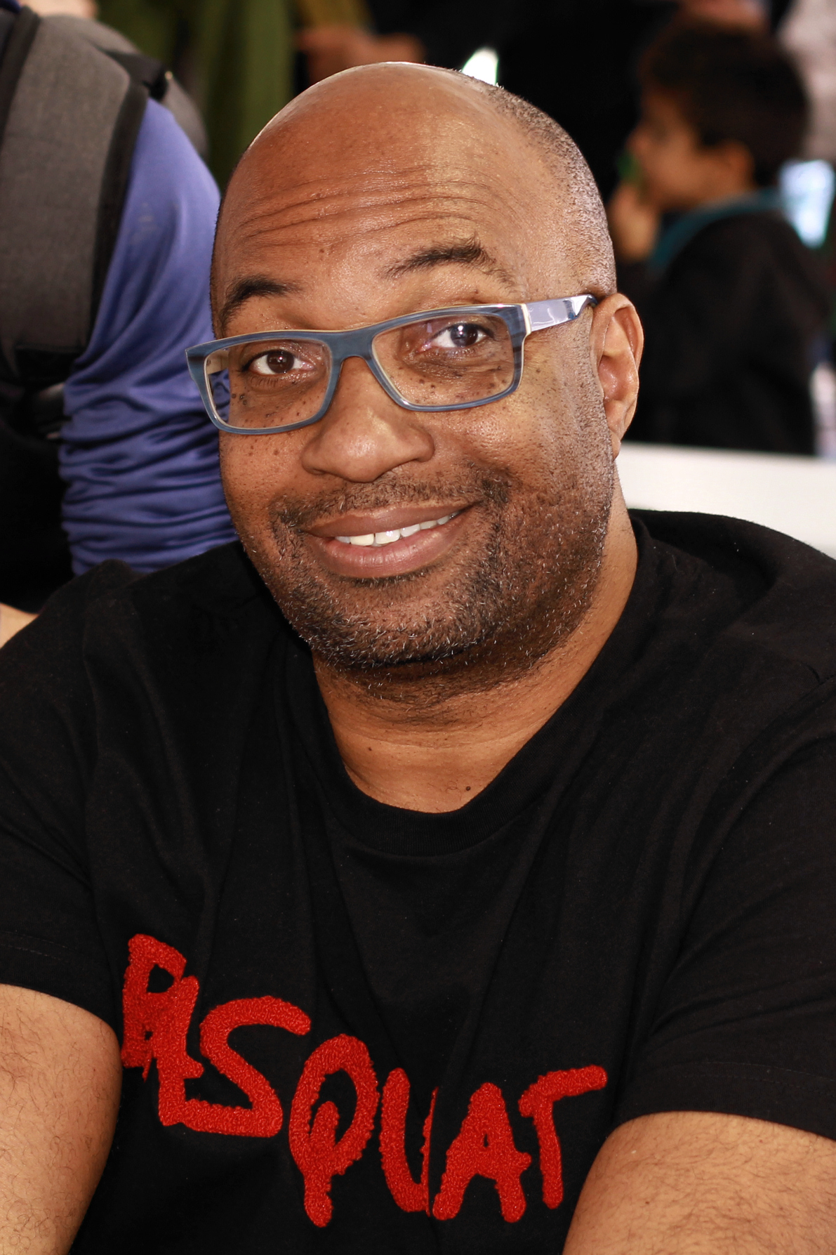 Alexander at the 2019 [[Texas Book Festival]]