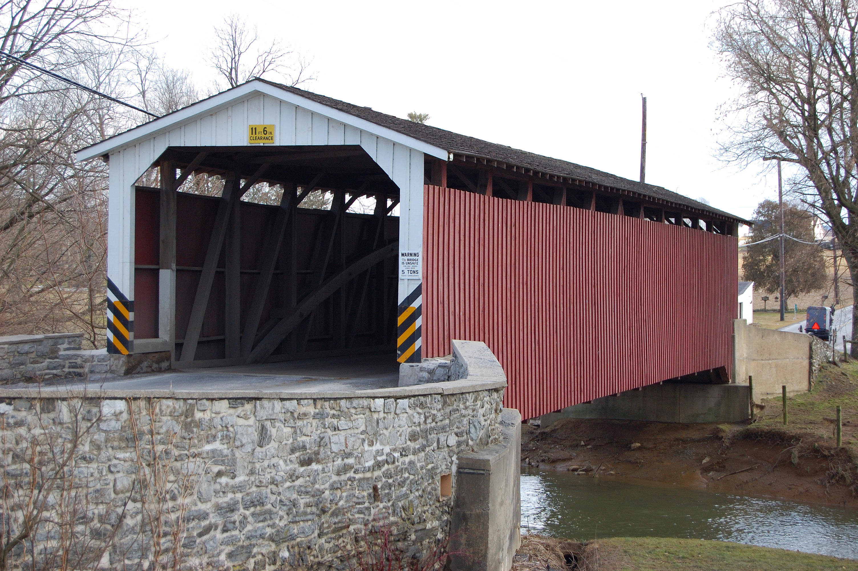 Photo of Leaman's Place Covered Bridge