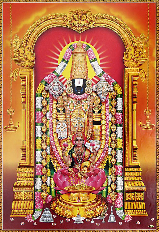 File Lord Venkateshwara Jpg Wikimedia Commons