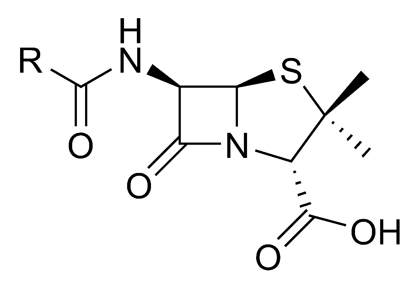 Пенициллин формула